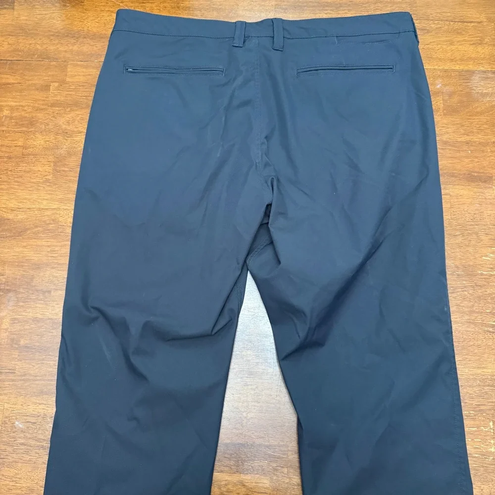Bluffworks Ascender Pants Mens 38x32 Navy Blue Regular Fit Technical Travel